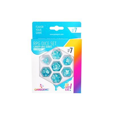 Candy-Like Series RPG Dice Set Blueberry